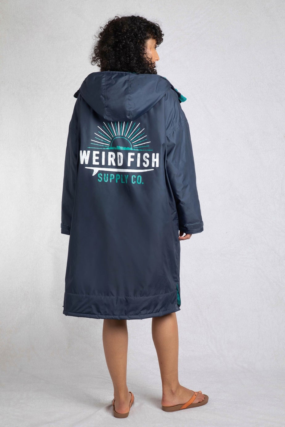 Weird Fish Blue Surf Atlantic Waterproof Changing Robe