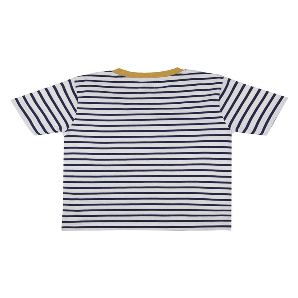 Lilly & Sid Multicoloured Dinosaur & Stripe Print Top 2 Pack (0-8 Years)