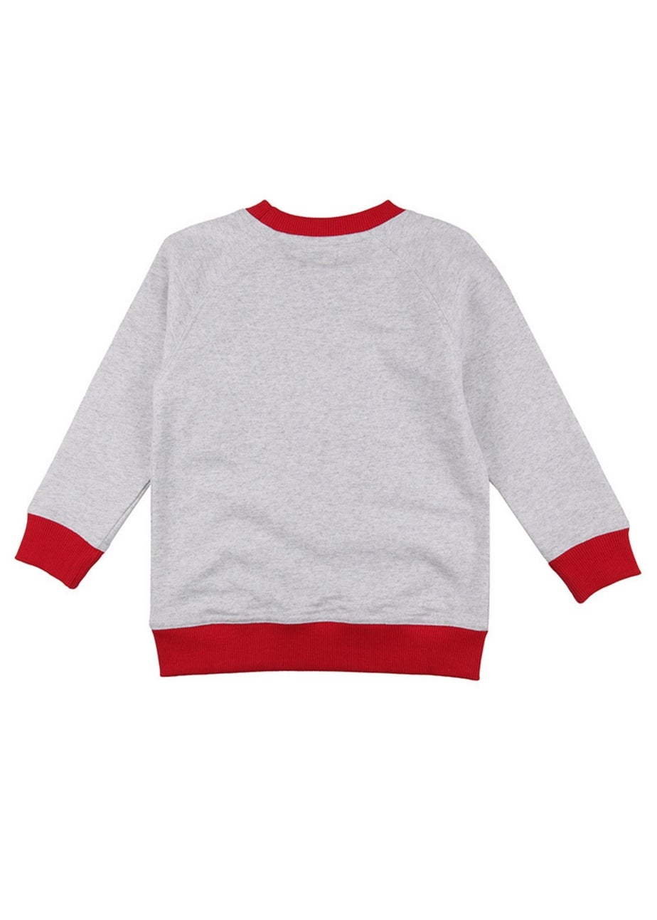 Lilly & Sid Organic Cotton Multicoloured Always Better Together Slogan Print Sweatshirt (0-8 Years)