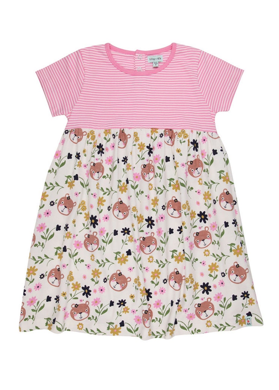 Lilly & Sid Multicoloured Print Dress (0-8 Years)