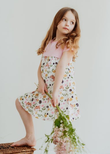 Lilly & Sid Multicoloured Print Dress (0-8 Years)