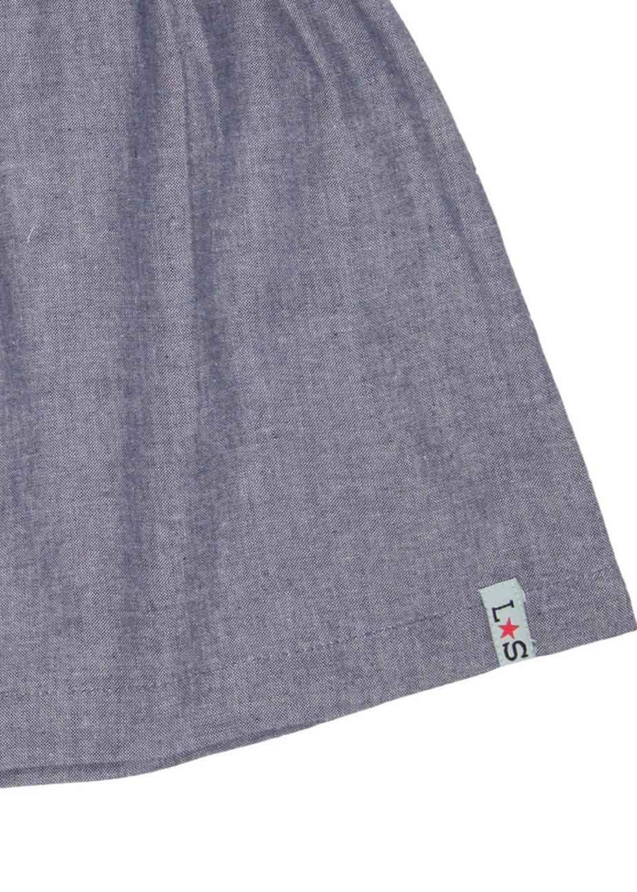 Lilly & Sid Organic Cotton Multicolour Rainbow Stripe Print Dress (0-4 Years)