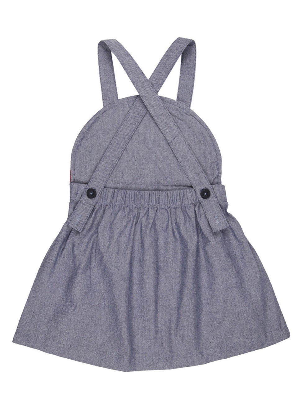 Lilly & Sid Organic Cotton Multicolour Rainbow Stripe Print Dress (0-4 Years)