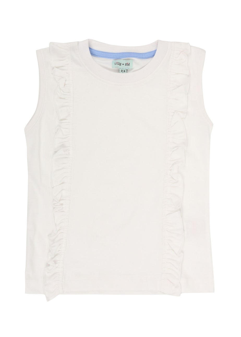 Lilly & Sid Multicoloured Seahorse Print & Plain Top 2 pack (0-8 Years)