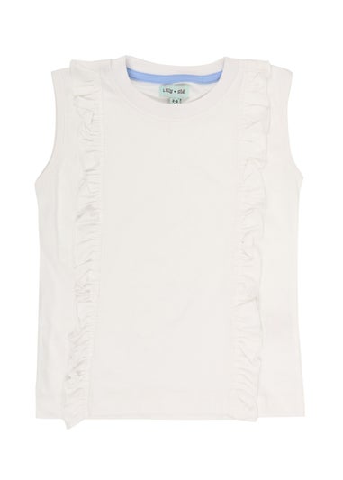 Lilly & Sid Multicoloured Seahorse Print & Plain Top 2 pack (0-8 Years)