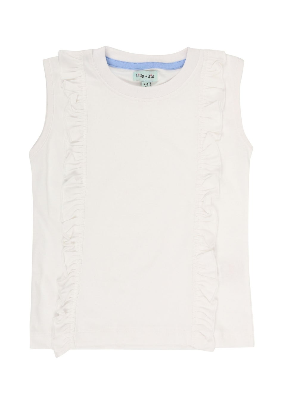 Lilly & Sid Multicoloured Seahorse Print & Plain Top 2 pack (0-8 Years)