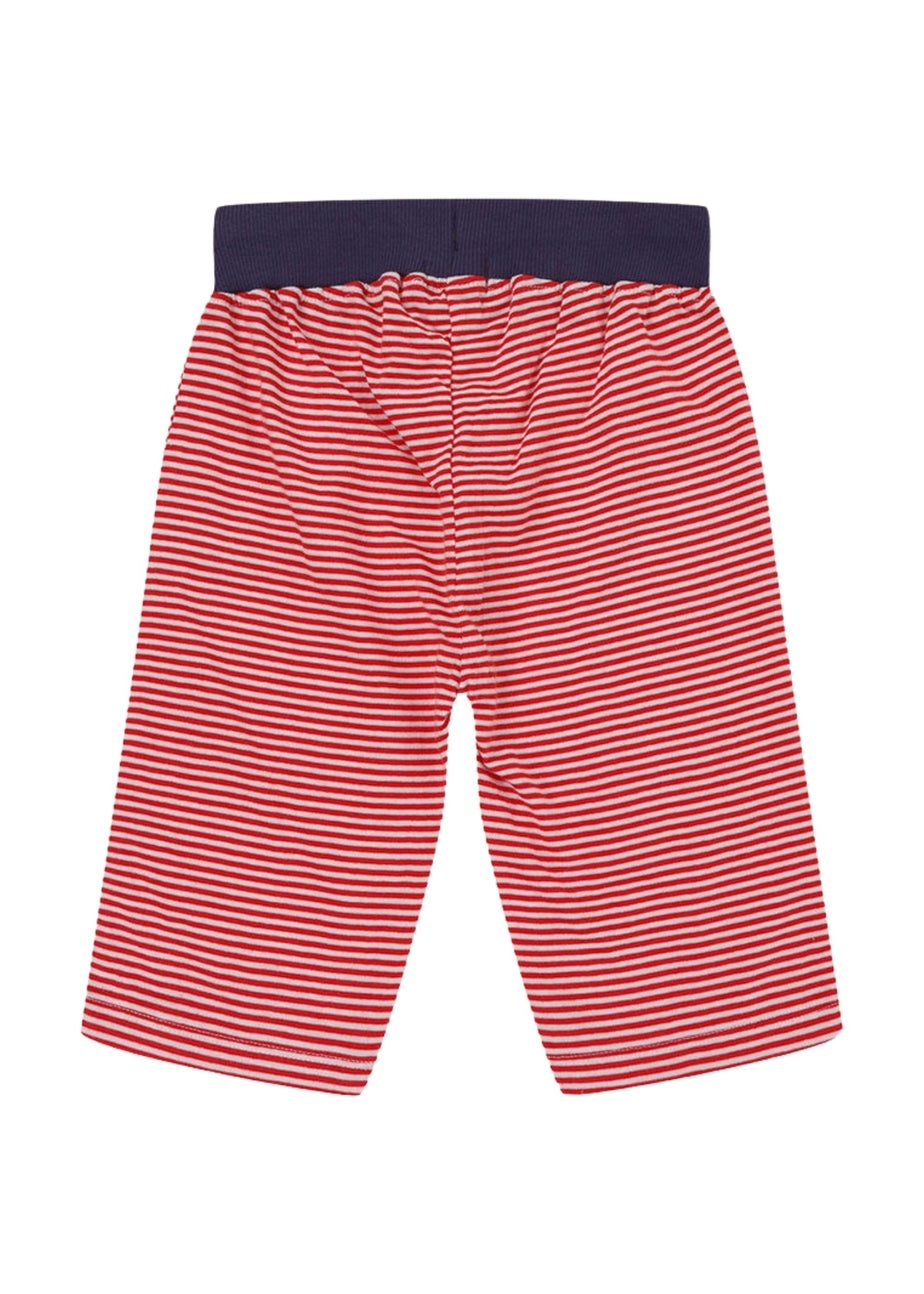 Lilly & Sid Multicoloured Anchor & Stripe Shorts 2 pack (0-8 Years)