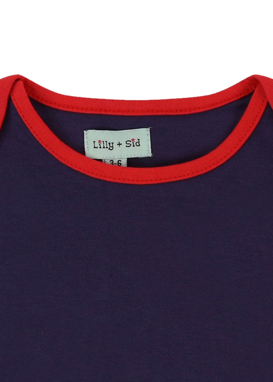 Lilly & Sid Multicoloured Car Print Top & Romper Set (0- 24 Months)