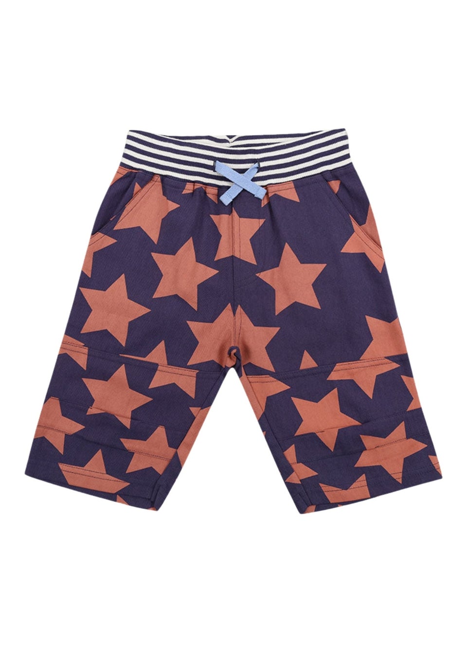 Lilly & Sid Organic Cotton Multicoloured Star Print Shorts (24 Months- 8 Years)