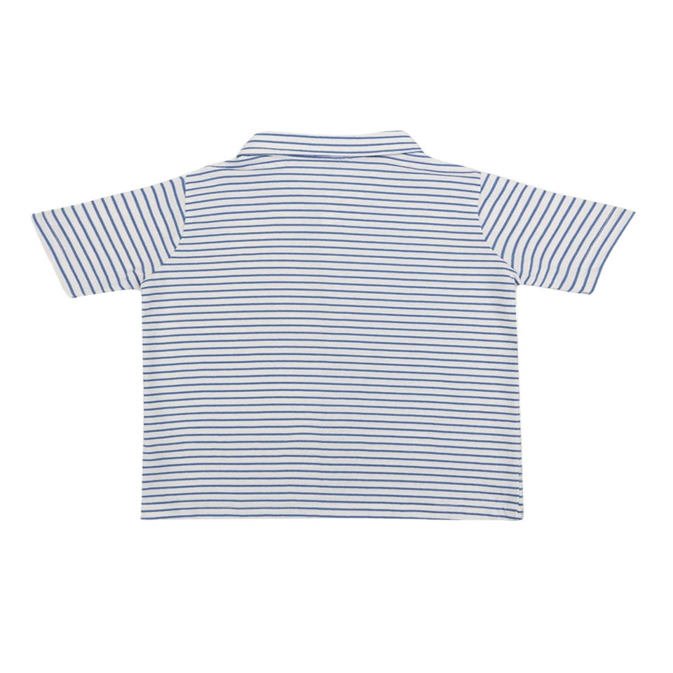 Lilly & Sid Organic Cotton Multicoloured Stripe Print T-Shirt (24 Months- 8 Years)