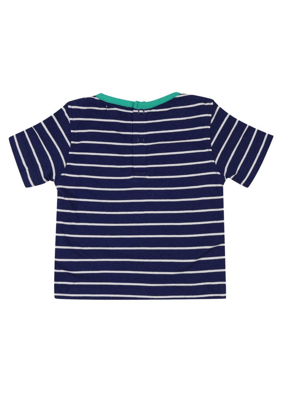 Lilly & Sid Multicoloured Animal Safari Print Top & Short Set (0- 24 Months)