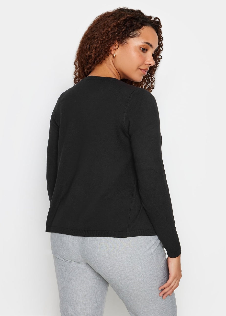 M&Co Black Button Down Cardigan