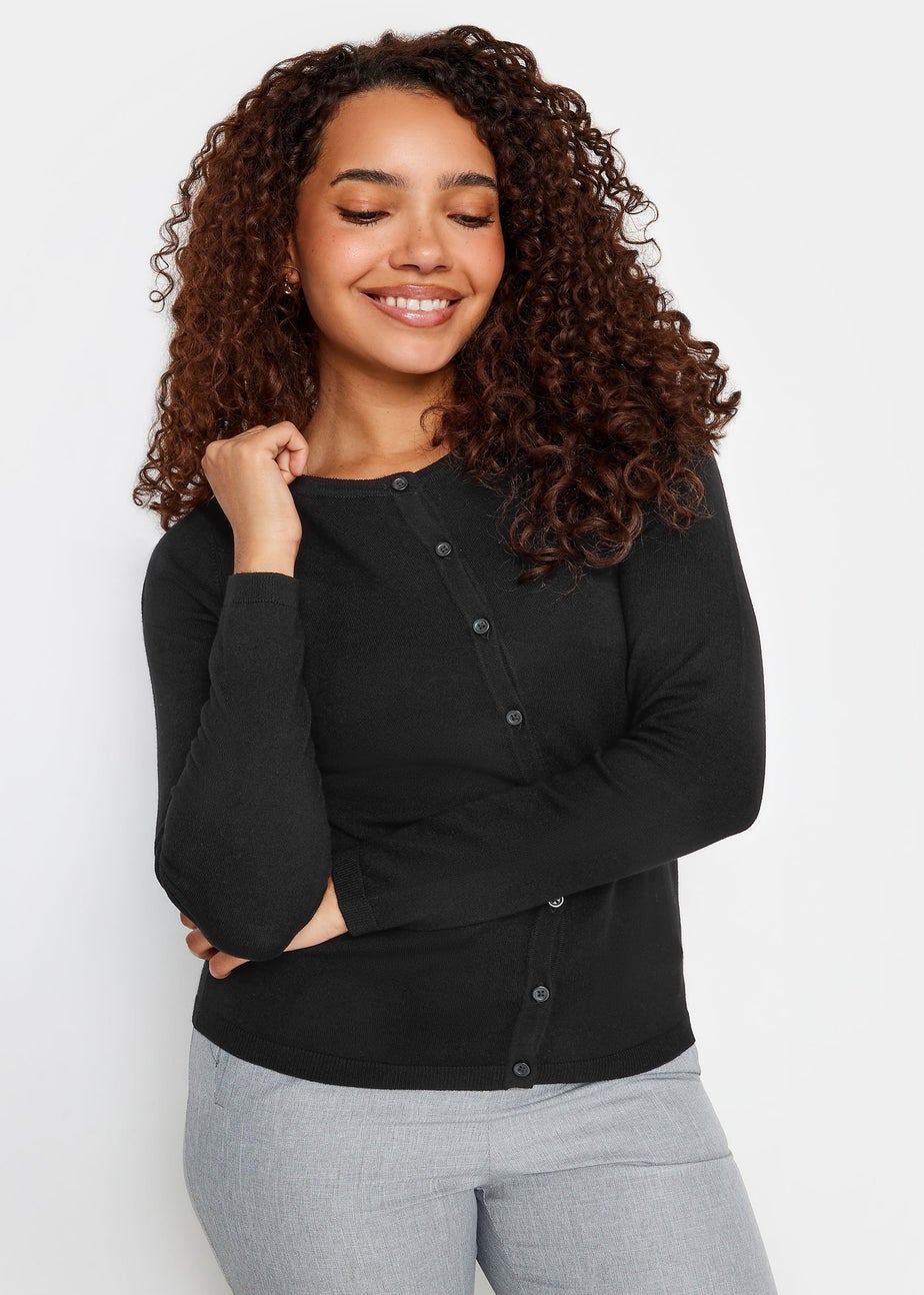 M&Co Black Button Down Cardigan