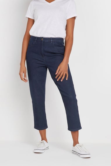 M&Co Indigo Blue Cropped Jeans