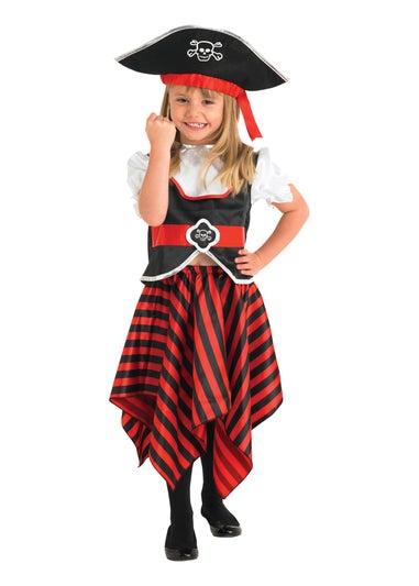 Rubies Pirate Girl Costume Childrens (3-8 Years)