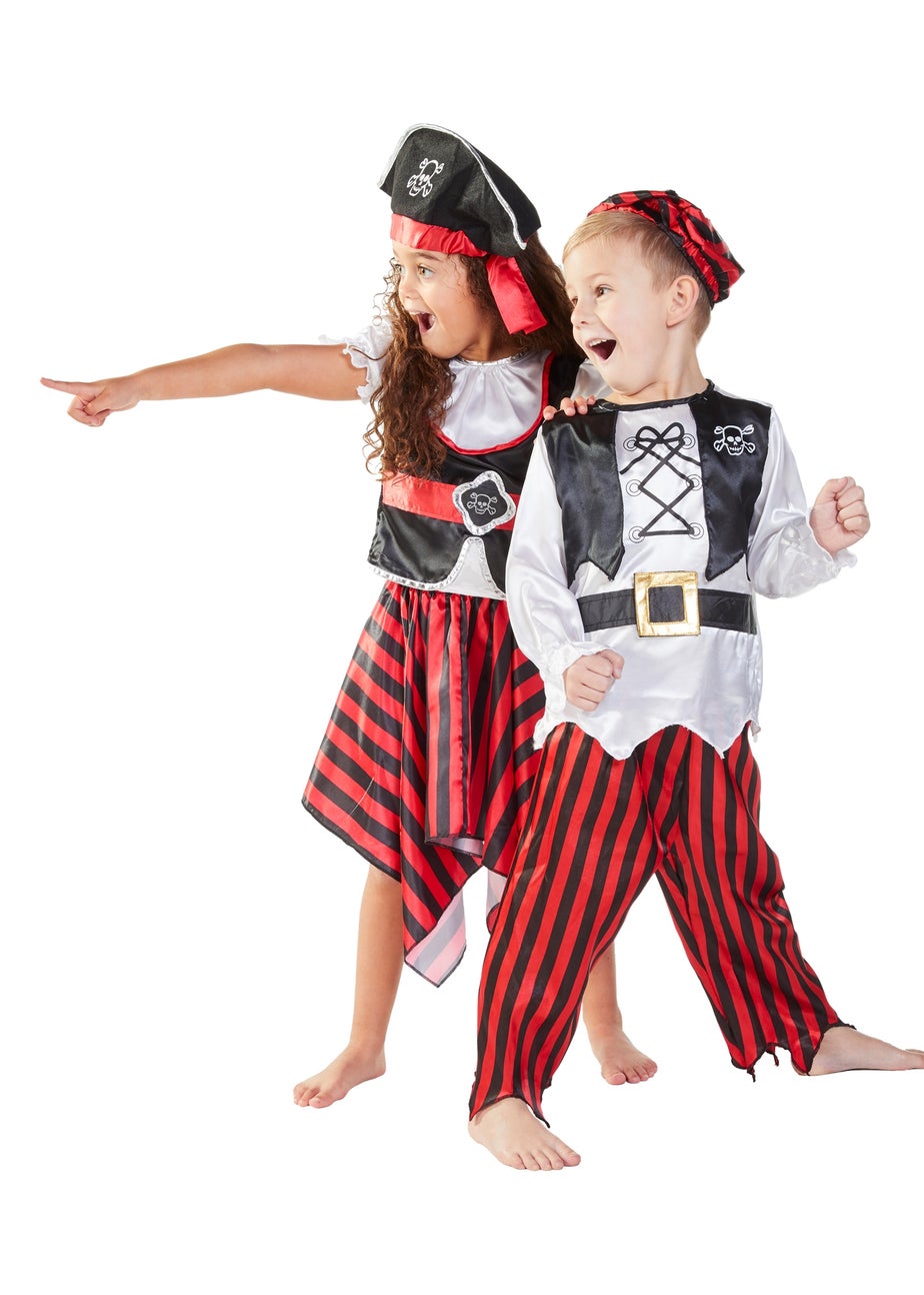 Rubies Pirate Girl Costume Childrens (3-8 Years)