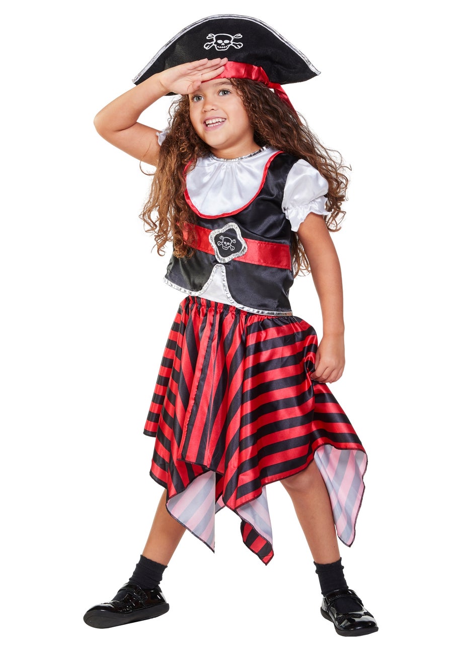 Rubies Pirate Girl Costume Childrens (3-8 Years)