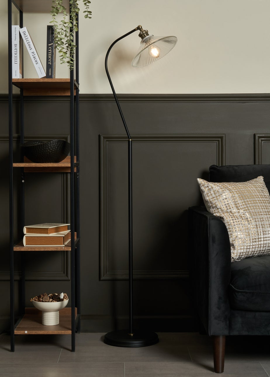 INLIGHT EZRA Floor Lamp Black (150cm x 27cm)