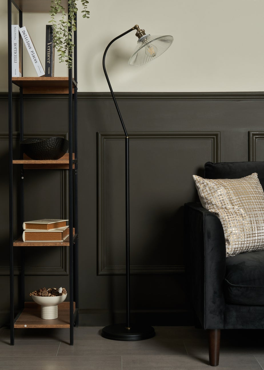 INLIGHT EZRA Floor Lamp Black (150cm x 27cm)