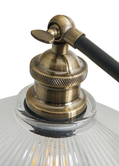 INLIGHT EZRA Floor Lamp Black (150cm x 27cm)