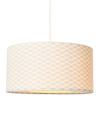 INLIGHT HARLE Easyfit Linen Shade with Diffuser Grey (20cm x 40cm)