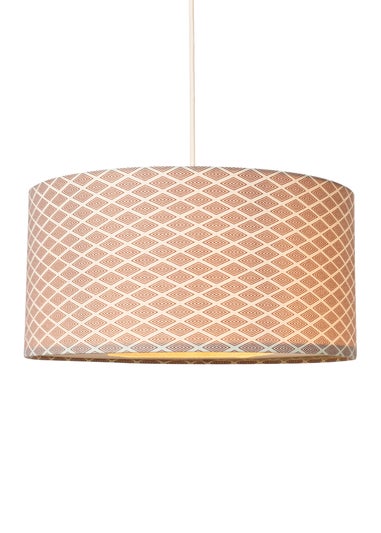 INLIGHT HARLE Easyfit Linen Shade with Diffuser Burgundy (20cm x 40cm)