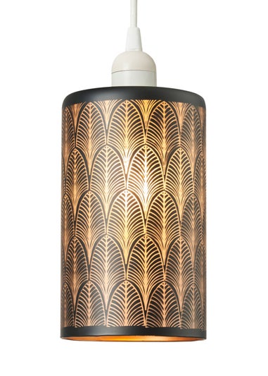 INLIGHT ICARUS Easyfit Pattern Glass Black (20cm x 12cm)