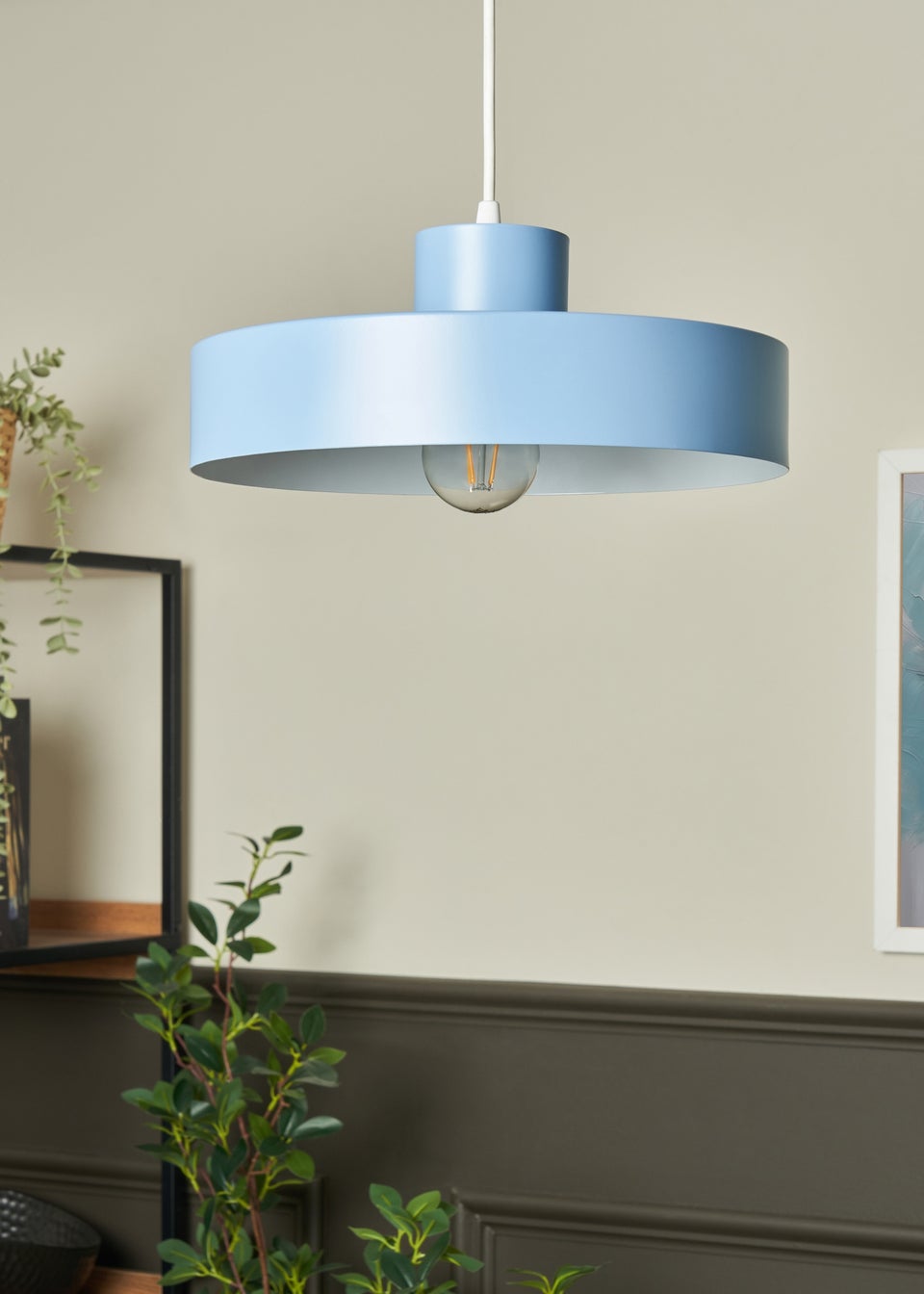 INLIGHT NORD Easyfit Pendant Blue (12cm x 30cm)
