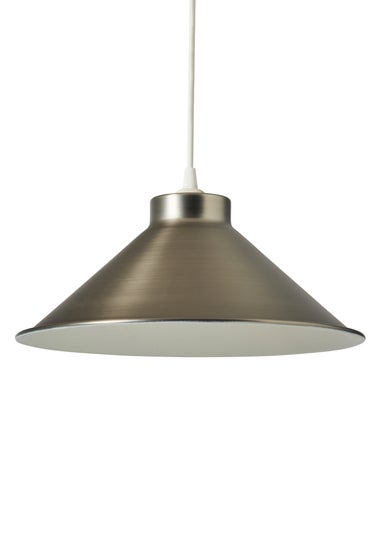INLIGHT DALANI Easyfit Metal Pendant Pewter (14cm x 33cm)