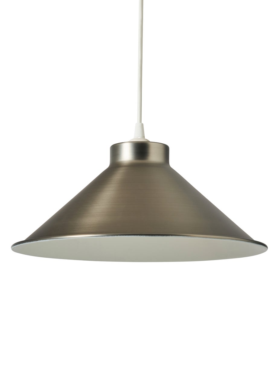 INLIGHT DALANI Easyfit Metal Pendant Pewter (14cm x 33cm)