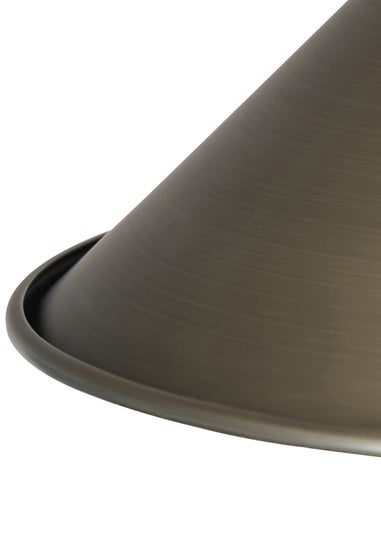 INLIGHT DALANI Easyfit Metal Pendant Pewter (14cm x 33cm)