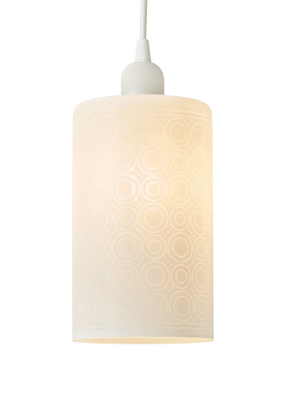 INLIGHT ICARUS Easyfit Pattern Glass White (20cm x 12cm)