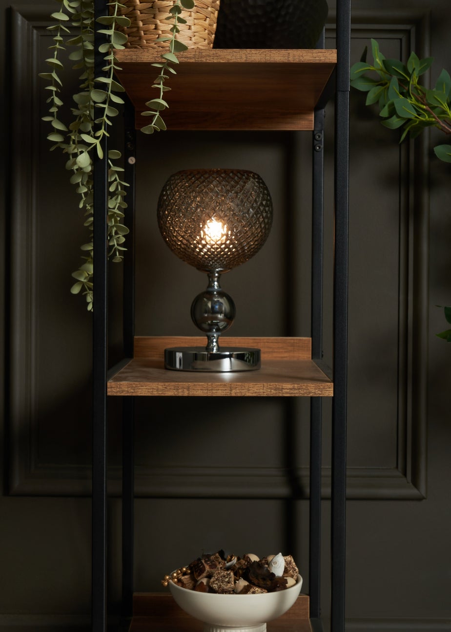 INLIGHT SYLUS Table Lamp Chrome (25cm x 14cm)