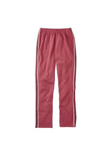 Cotton Traders Red Coral Side Detail Jog Pants