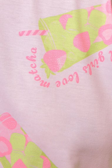 LIMITED COLLECTION Curve Pink Matcha Short Pyjama Set