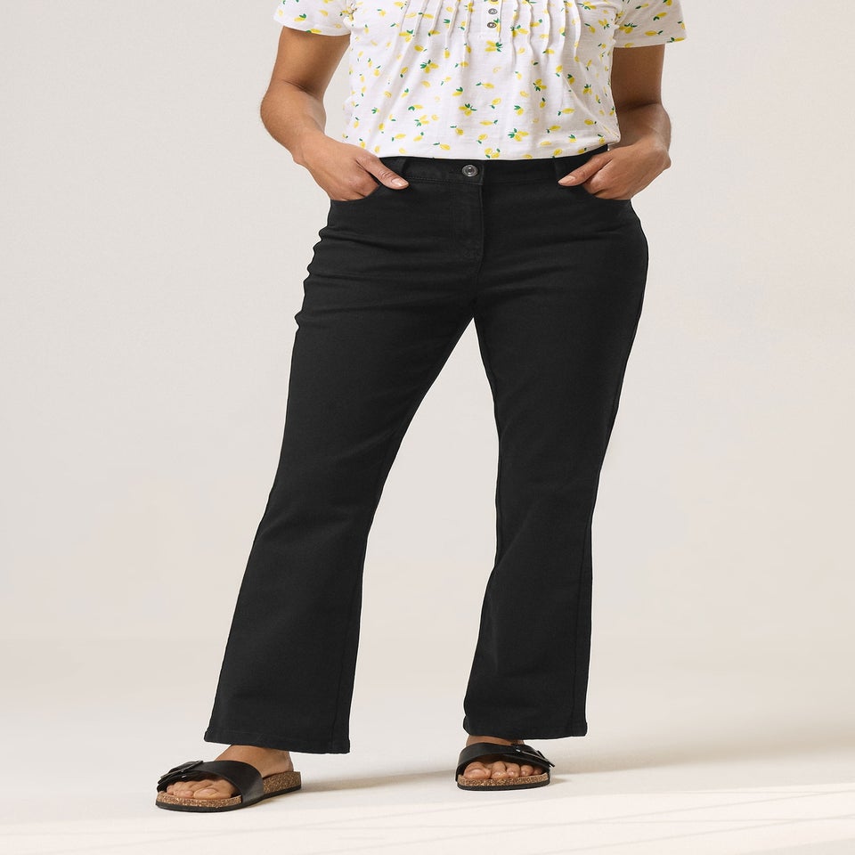 M&Co Black Bootcut Jeans