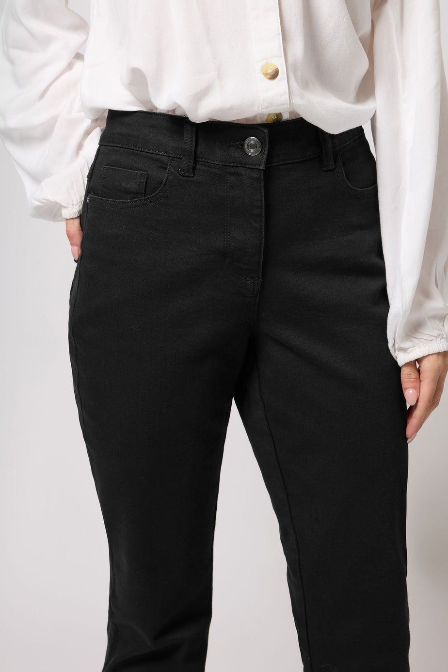 M&Co Black Bootcut Jeans