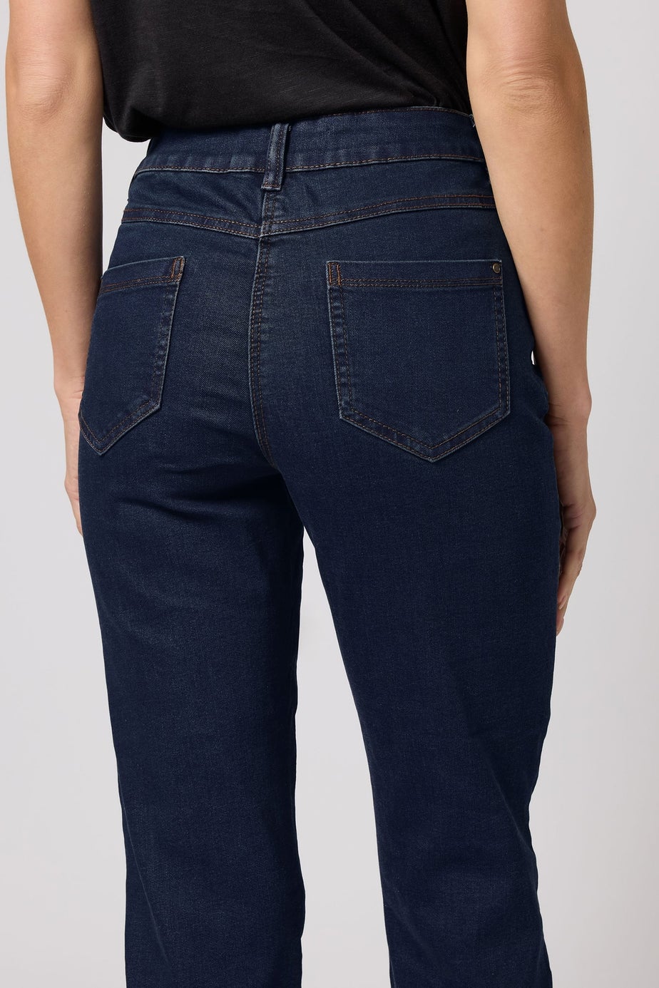 M&Co Indigo Blue Straight Leg Jeans