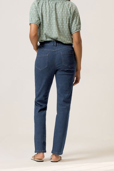 M&Co Indigo Blue Straight Leg Jeans