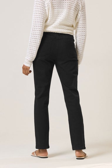 M&Co Black Straight Leg Jeans