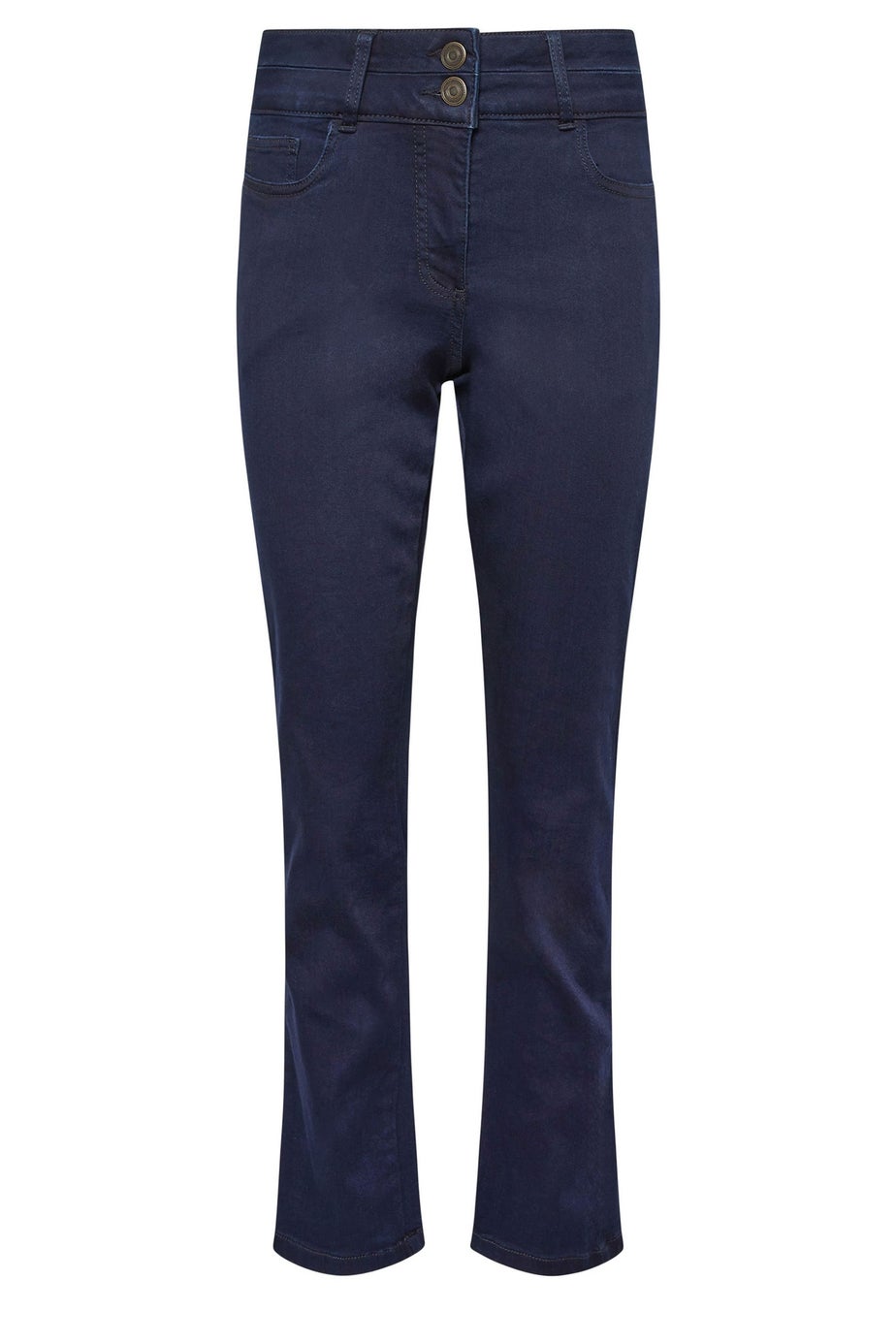 M&Co Indigo Blue Lift & Shape Straight Leg Jeans
