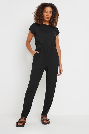 M&Co Black Elasticated Waist Hareem Trousers