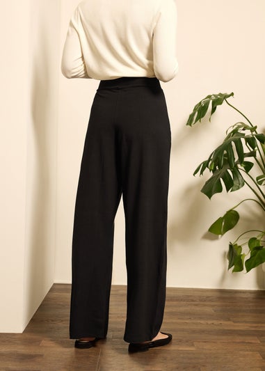 M&Co Black Wide Leg Yoga Pants