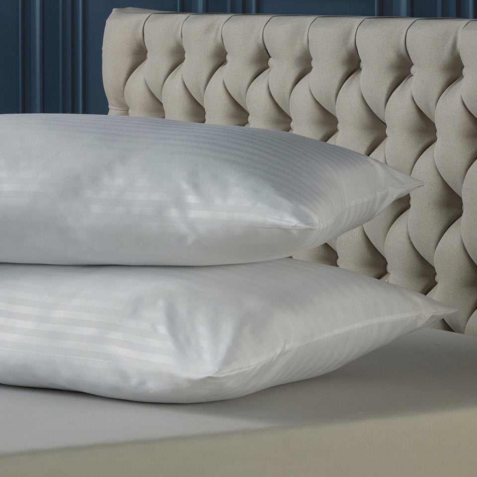 Downland White Hotel Collection Pillow Pair