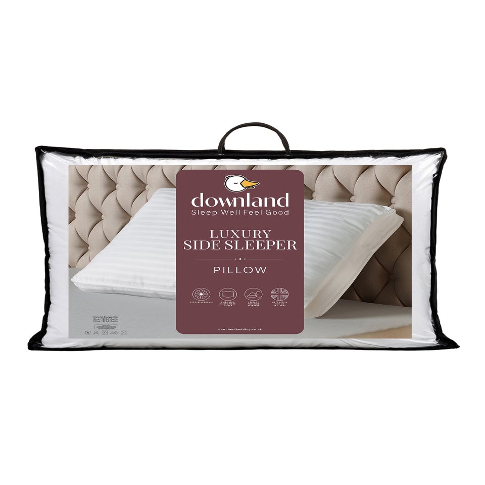 Downland White Side Sleeper Pillow