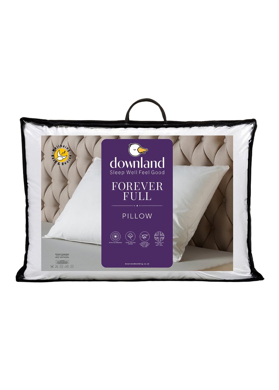 Downland White Forever Full Pillow