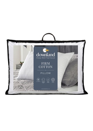 Downland White Firm Pillow