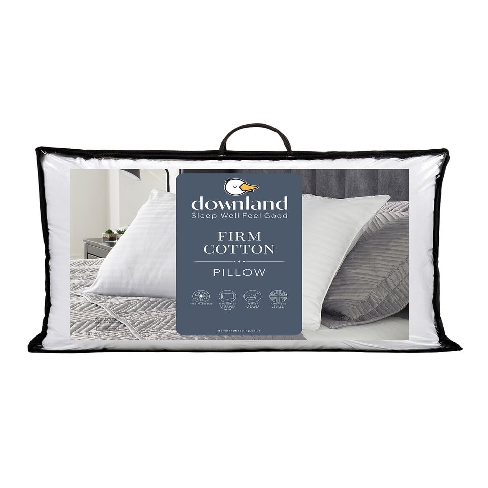 Downland White Firm Pillow