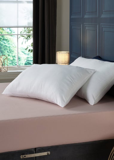 Downland White Soft Touch Pillow Pair