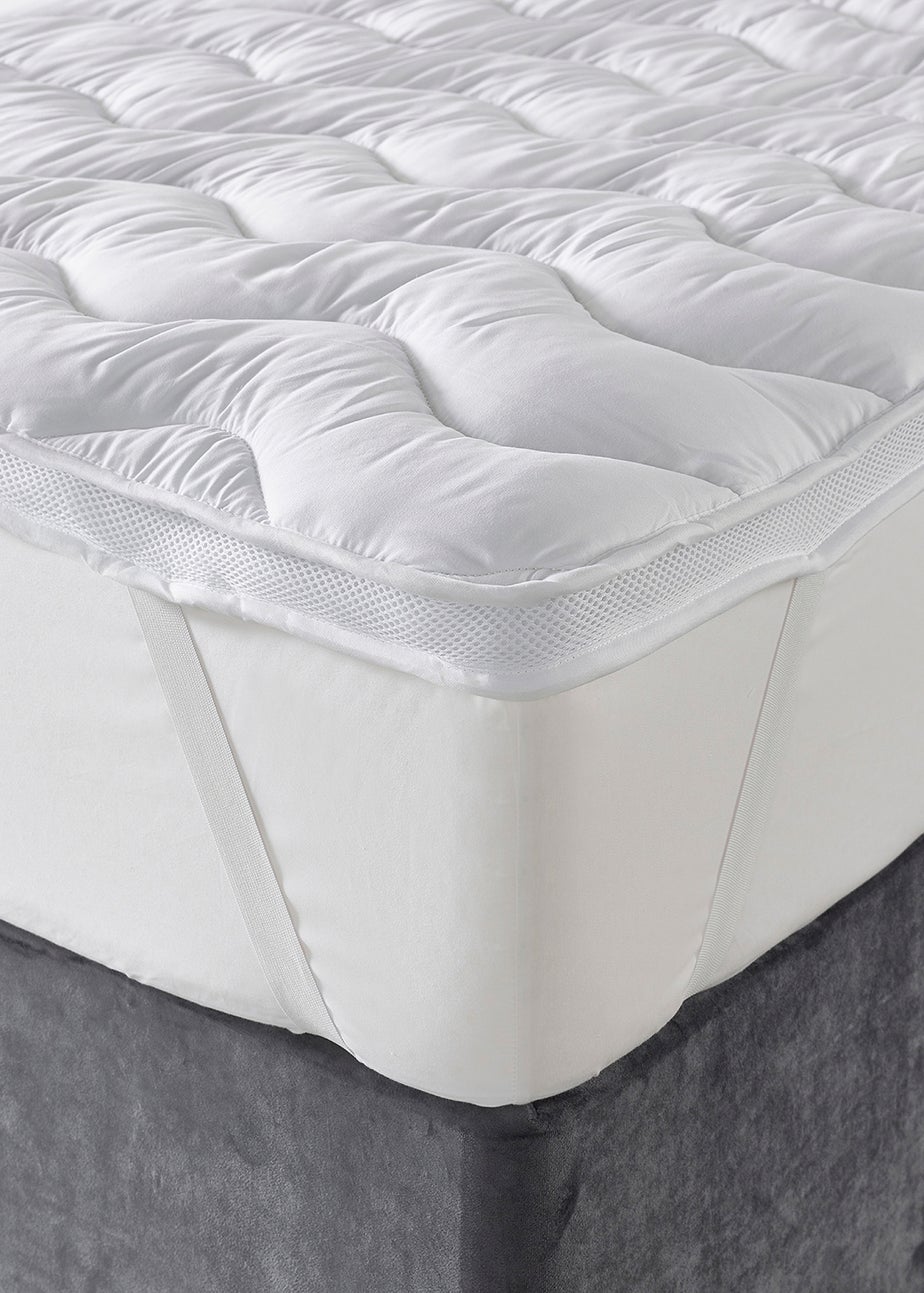 Downland White Air Flow Mattress Topper